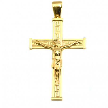 Cruz oro 18 kts cristo