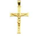 Cruz oro 18 kts cristo