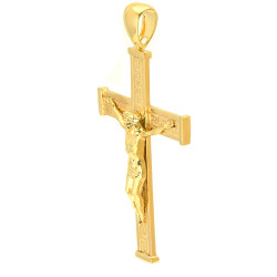 Cruz oro 18 kts cristo