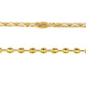 Cadena de oro 18 kts calabrote