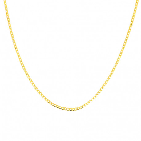 Cadena de oro 18 kts barbada maciza