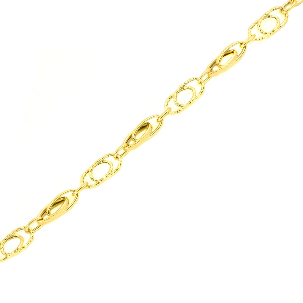 Pulsera eslabones oro 18 kts
