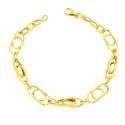 Pulsera eslabones oro 18 kts