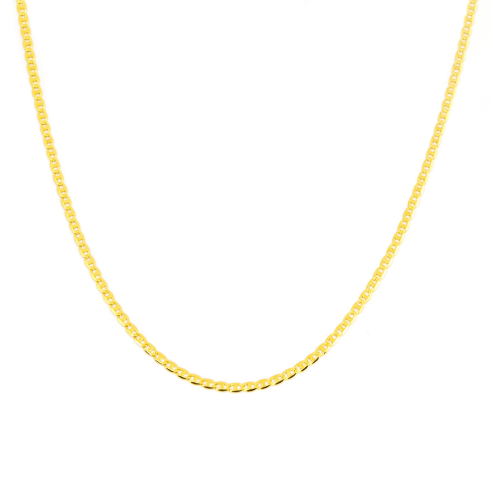 Cadena ancla de oro 18 kts