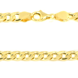 Cadena de oro 18 kts barbada 6.5 milímetros