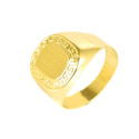 Anillo oro  18 kilates sello