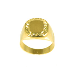 Anillo oro  18 kilates sello