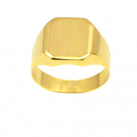 Anillo oro  18 kilates sello