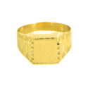 Anillo hombre oro  18 kilates sello