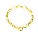 Pulsera oro 18 kts eslabones mujer