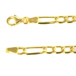 Pulsera oro 18 kts con placa