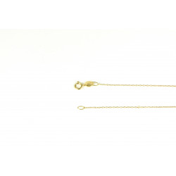 Collaret d'or groc 18 KTS pedras multicolor