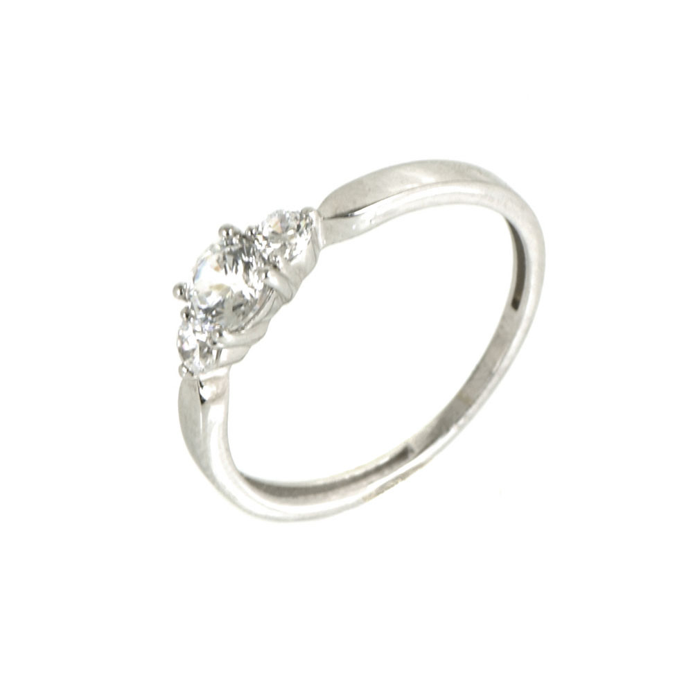 Anillo oro  18 kilates circonitas