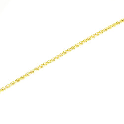 Pulsera oro 18 kts tipo cordón