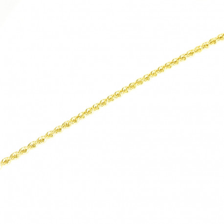 Pulsera oro 18 kts tipo cordón