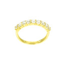 Anillo oro 18 kilates circonitas