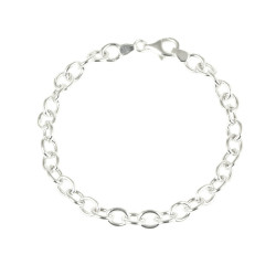 Pulsera eslabones de plata