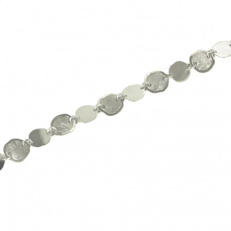 Polsera baules de plata