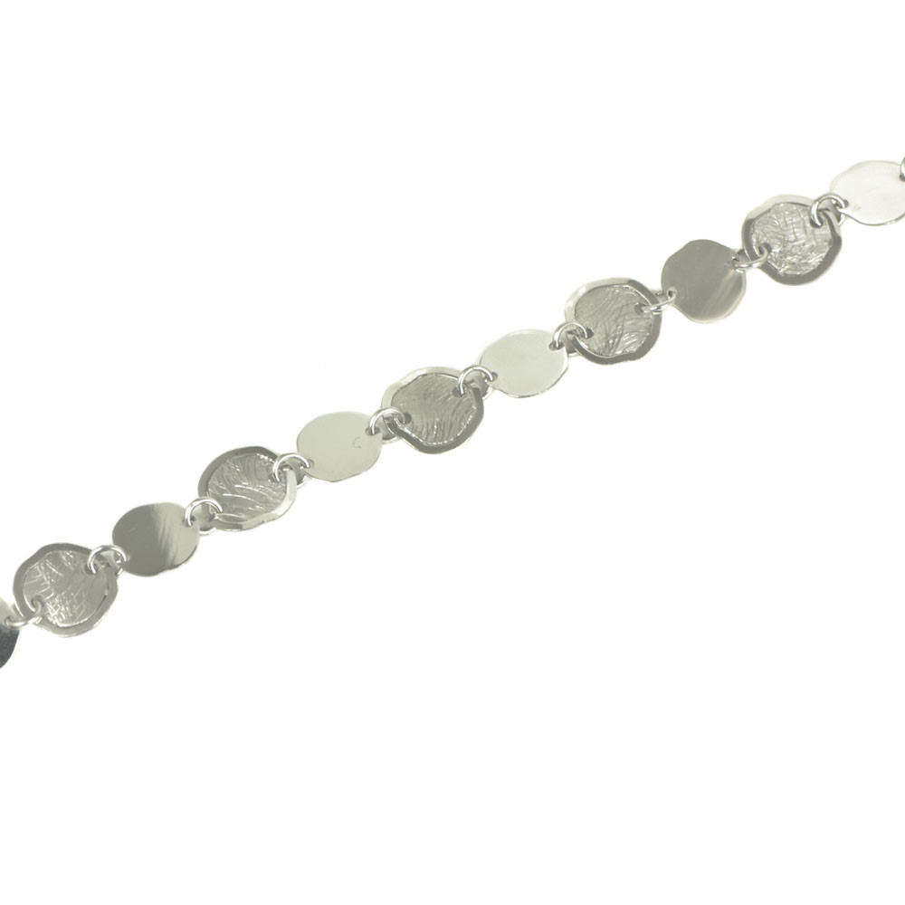 Polsera baules de plata