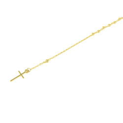 Pulsera oro amarillo 18 kts  rosario