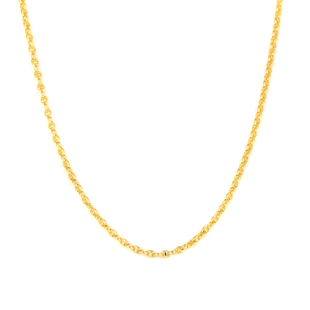 Cadena d'or 18 kts Calabrote