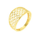 Anillo oro 18 kilates calado