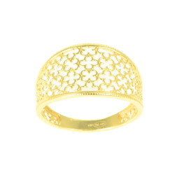 Anillo oro 18 kilates calado