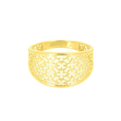 Anillo oro 18 kilates calado