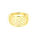 Anillo oro 18 kilates calado