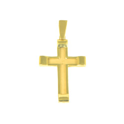 Cruz oro 18 kts lisa