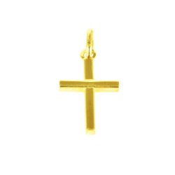 cruz de oro lisa