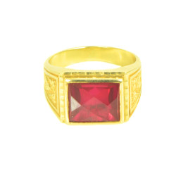 anillo-oro-18-kilates-piedra-roja