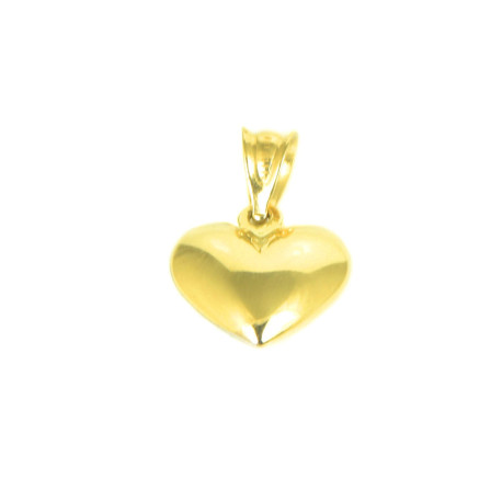 colgante oro 18 kts corazón