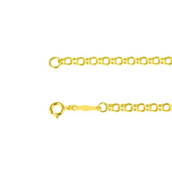 Pulsera para bebé oro 18 kts con motivo oso