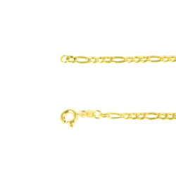 Pulsera para bebé oro 18 kts con motivo reloj