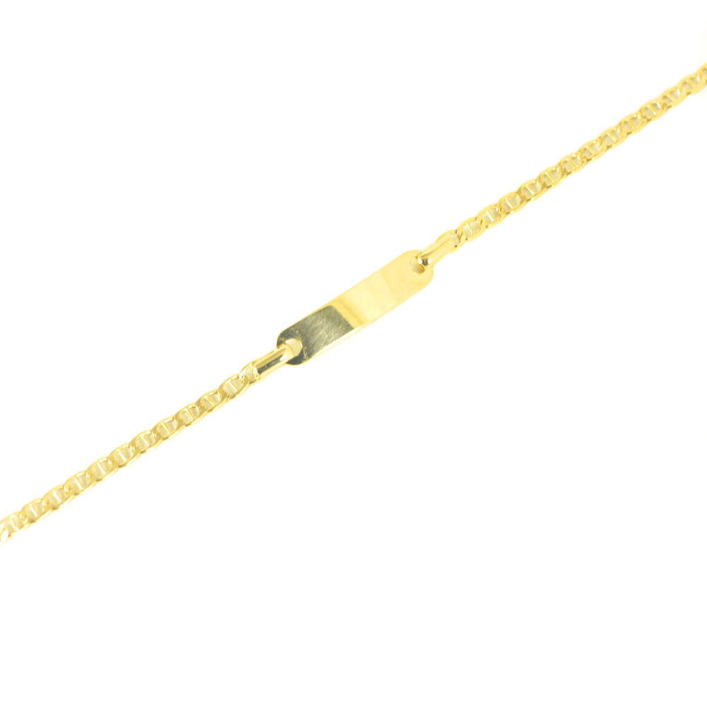 Pulsera para bebé oro 18 kts