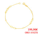 Pulsera oro 18 kts infinitos