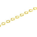 Pulsera oro amarillo 18 kts circonitas mujer