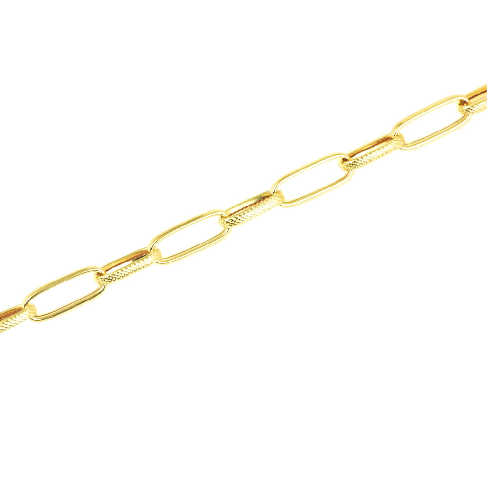 Pulsera click oro 18 kts
