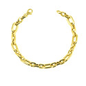 Pulsera oro 18 kts eslabones mujer