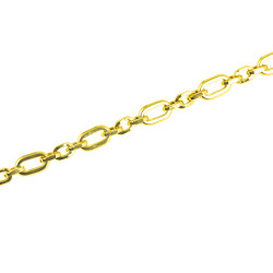 Pulsera oro 18 kts eslabones mujer