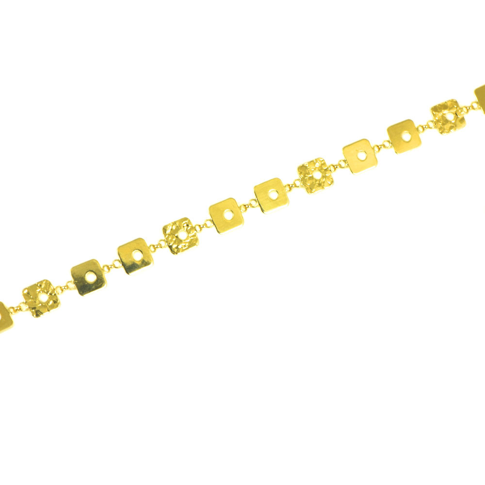Pulsera oro 18 kts eslabones mujer