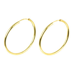 Pendientes aros oro 18 kts