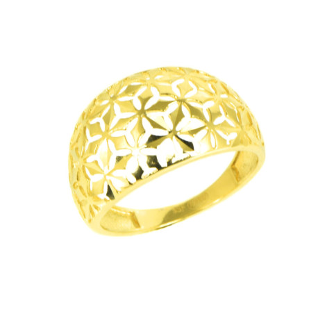 Anillo oro 18 kilates calado