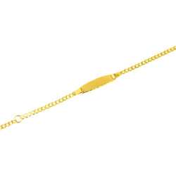 Pulsera para bebé oro 18 kts