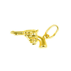 Colgante de oro blanco llave 18 kts llave