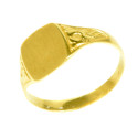 Anillo oro 18 kilates sello