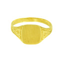 Anillo oro 18 kilates sello
